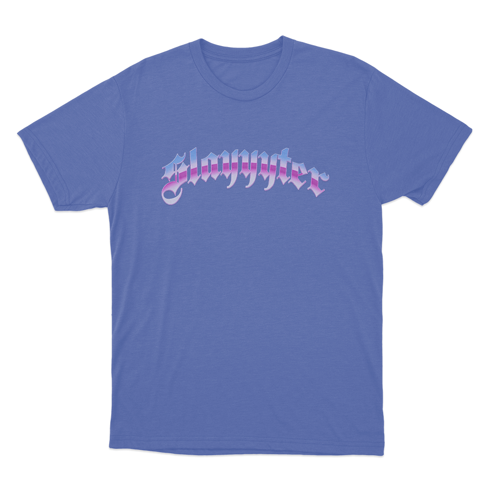 Slayyyter Gothic Unisex T Shirt Blue Slayyyter Gothic Unisex T Shirt Blue