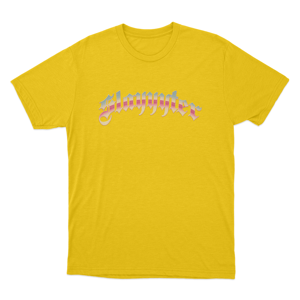 Slayyyter Gothic Unisex T Shirt Yellow Slayyyter Gothic Unisex T Shirt Yellow
